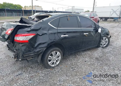 2015 Nissan Sentra Sv z USA, uszkodzony, nr VIN 3N1AB7AP5FY256140